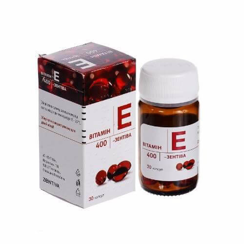 Viên Uống Vitamin E Đỏ Nga 400iu Giúp Trắng Da, Chống Lão Hóa